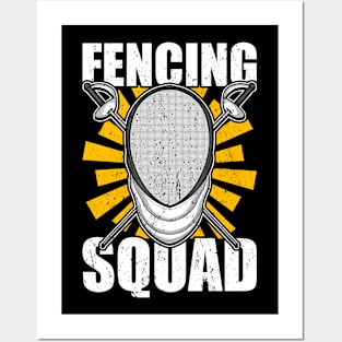 Fencing Posters and Art